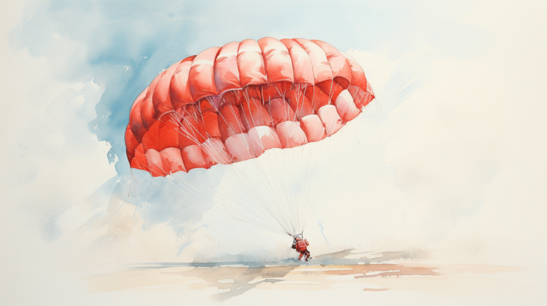 Dream meaning parachute