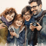 Photo dream meaning – image of a framed photograph on a table, representing memories, moments, and identity in dreams.