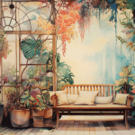 Redecorating dream meaning – image of a room being painted and furnished anew representing change, creativity, and renewal in dreams.