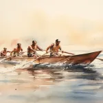 Dream meaning rowing