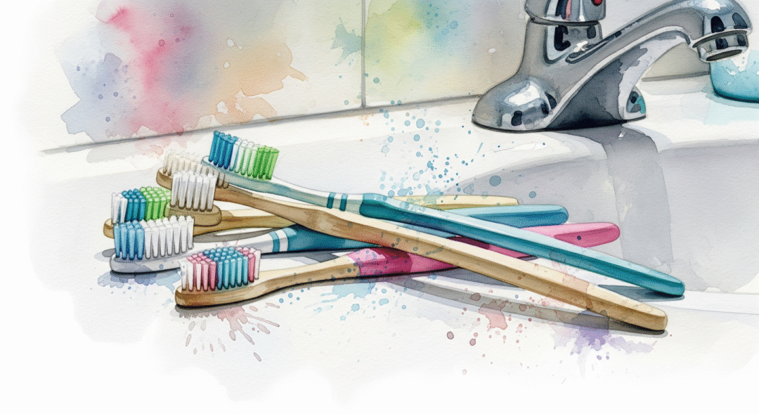 Toothbrush dream meaning – image of a toothbrush with toothpaste representing self-care, cleanliness, and preparation in dreams.
