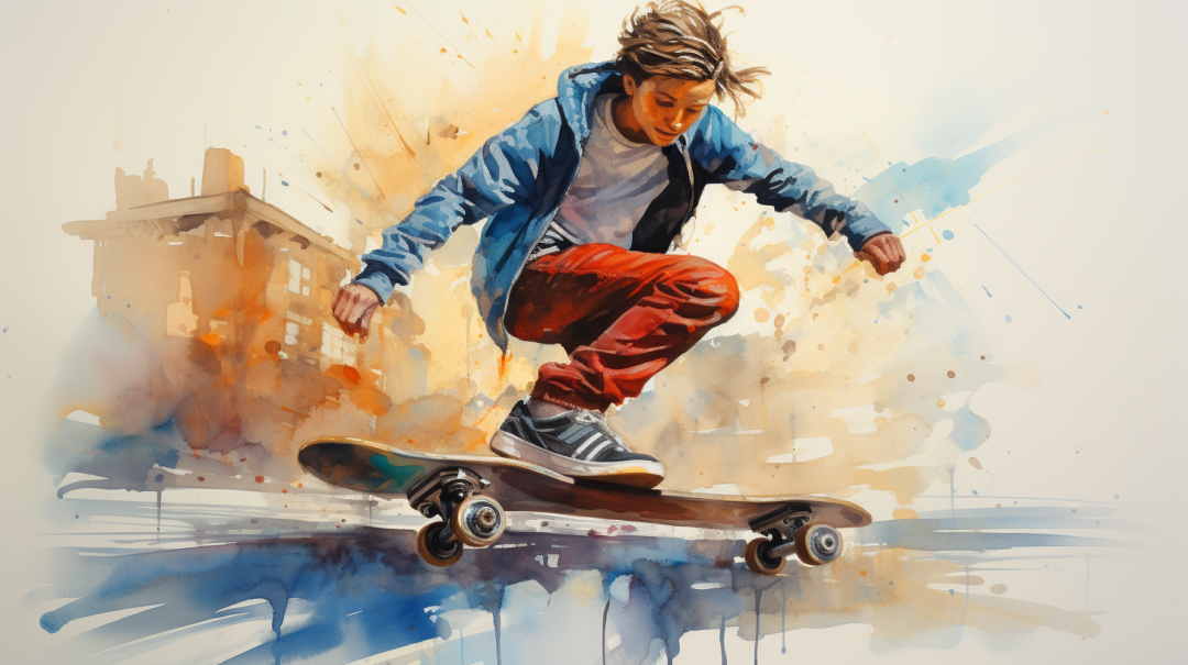 Dream meaning skateboard