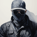 Undercover dream meaning – image of a person in disguise representing secrecy, hidden motives, and deception in dreams.