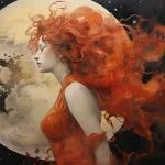 Venus dream meaning – image of the planet Venus glowing in space representing love, beauty, and attraction in dreams.