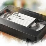 Videotape dream meaning – image of a VHS tape representing nostalgia, old memories, and replaying the past in dreams.