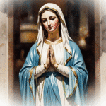 Virgin Mary dream meaning – image of the Virgin Mary statue representing guidance, compassion, and spiritual purity in dreams.